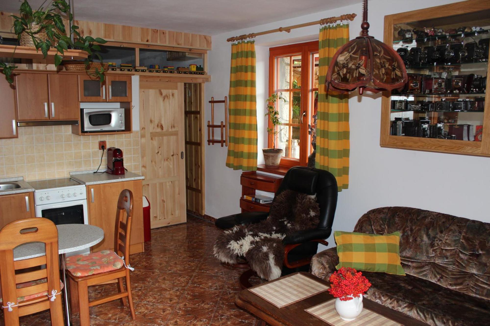Apartmany A Chalupa Tara Albrechtice v Jizerskych horach Oda fotoğraf
